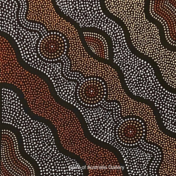 Clans of my nation, river, valley, mountains by Sean Bundjalung