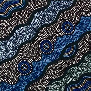 Clans of my nation, river, valley, mountains by Sean Bundjalung