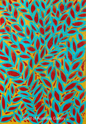 Medicine leaves by Edwinea Paulson