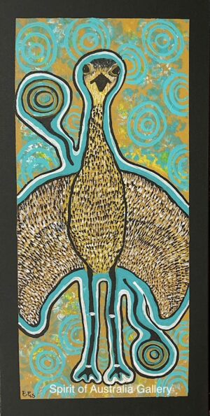 Ma Curlew mating dance by Edwinea Paulson